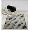 Deerlux Modern Animal Print Living Room Area Rug with Nonslip Backing, Peacock Pattern, 8 x 10 Ft QI003762.L - alternate 4